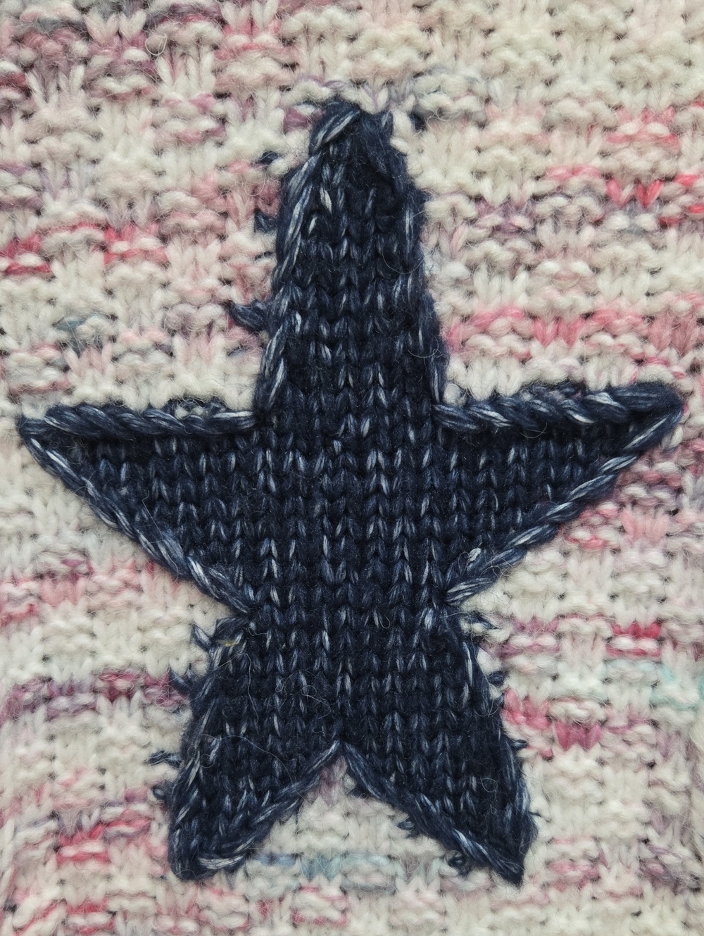 Anthropologie Pilcro Star Granny Cardigan Sweater Cable Knit Longline Duster XS - Picture 15 of 16